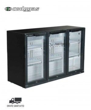 Expositor Refrigerado Puerta Cristal BB 3P Codygas