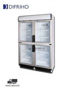 Armario Expositor Refrigerado TN 748 DIKL-4D Difriho