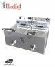 Freidora Eléctrica FA10+10 con Grifo Movilfrit