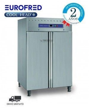 Armario de Congelación INOX 1400 BT Cool Head Eurofred