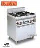 Cocina a Gas y Horno Asador CF4-8G Lotus
