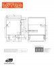 Cocina 4 Fuegos con Horno a Gas CF4-78GP Lotus