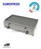Plancha a Gas Profesional Sobremesa 2PL006 Eurofred
