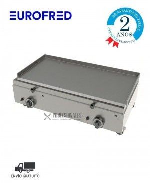 Plancha a Gas Profesional Sobremesa 2PL006 Eurofred