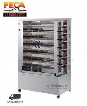 Asador de Pollos 11 Doble EKO Feca 11 Espadas