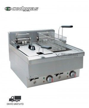 Freidora 650 Gas 8 + 8L Banco Codygas Comersa