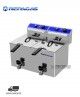 Freidora Profesional Eléctrica Fe-7+7/M Repagas