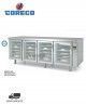 Mesa Fría 60x40 con Parrillas Extra MRPPV-220 Coreco