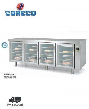 Mesa Fría 60x40 con Parrillas Extra MRPPV-220 Coreco