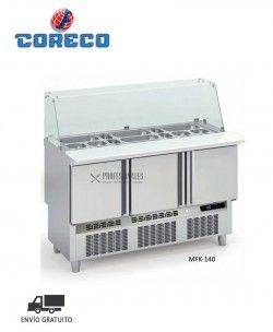 Mesa Fría GN 1/1 COMPACTA KEBAB MFK-140 Coreco