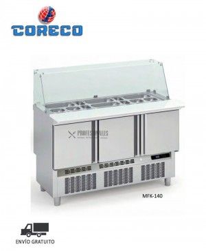 Mesa Fría GN 1/1 COMPACTA KEBAB MFK-140 Coreco