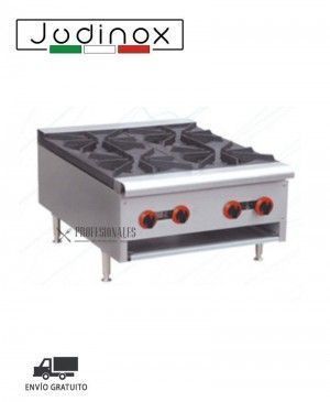 Cocina a Gas 4 Fuegos C4F Judinox Profesional