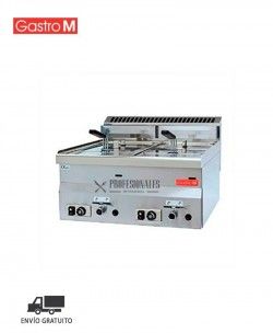 Freidora a Gas Gastro M 8 + 8  Litros GL907