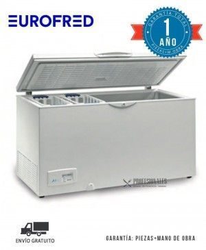 Congelador HC 570 Eurofred Tapa Ciega Blanca