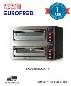 Horno Eléctrico BIcámara PULSAR 435/2 OEM Eurofred