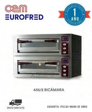 Horno Eléctrico BIcámara PULSAR 435/2 OEM Eurofred