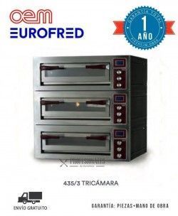 Horno Eléctrico Tricámara PULSAR 435/3 OEM Eurofred
