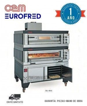 Horno Modular Gas Bicámara SG 69/2 OEM Eurofred