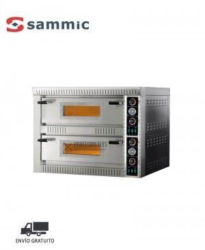 Horno Pizza Eléctrico PL-4+4 Sammic Profesional