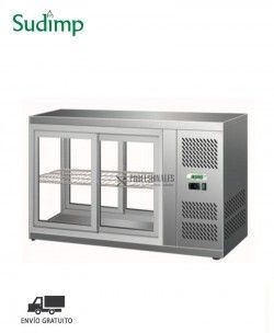 Vitrina Expositora Refrigerada Inoxidable HAV-91 Sudimp