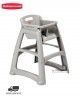 Trona Apilable Platino Rubbermaid M959