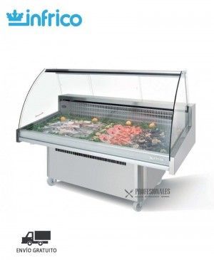 Vitrina Expositora Pescado Serie Málaga VML 12 Infrico