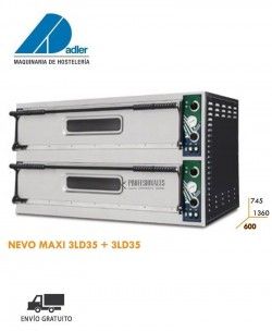 Horno Línea Pizza NEVO MAXI 3LD35 + 3LD35 Unox Adler