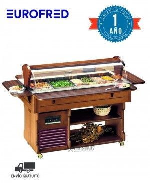Expositor Gastrobuffet ISOLA SS 4 Tecfrigo Eurofred