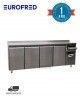Bajomostrador 4 Puertas CT 840 Eurofred Mesa de Trabajo