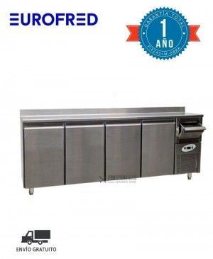 Bajomostrador 4 Puertas CT 840 Eurofred Mesa de Trabajo