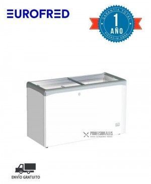 Congelador Horizontal Tapa Cristal Corredera VIC 150 CSV Eurofred