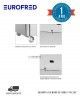Armario Gastronorm M2 1440 GN BT MERCATUS EUROFRED
