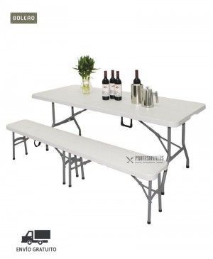 Mesa Clara de Catering Plegable Bolero L001