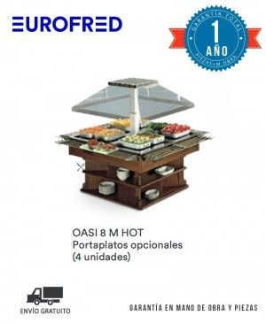Gastrobuffet Caliente OASI 8 M HOT Tecfrigo Eurofred