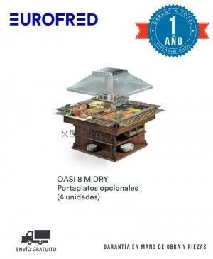 Gastrobuffet Caliente OASI 8 M DRY Tecfrigo Eurofred