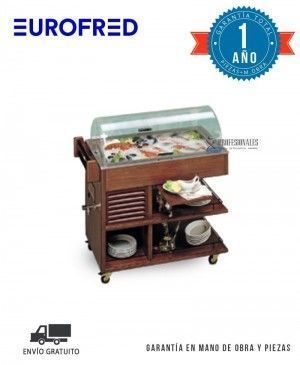 Carro Gastrobuffet Refrigerado para Pescado Carretino FISH Eurofred