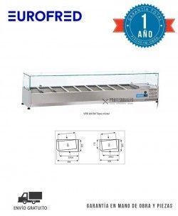 Sobre-Vitrina Refrigerada VRX 18 / 38 Tapa Cristal Cool Head Eurofred