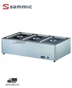 Baño María Sobremesa BMS-311 3 x GN1/1 Sammic Profesional