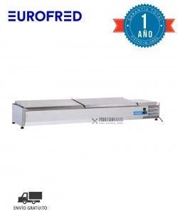 Sobrevitrina Refrigerada Tapa Acero VRX 15/33 Cool Head Eurofred