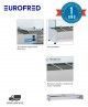 Sobrevitrina Refrigerada Tapa Acero VRX 15/33 Cool Head Eurofred