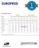 Sobrevitrina Refrigerada Tapa Acero VRX 15/33 Cool Head Eurofred