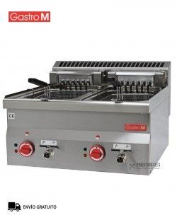 Freidora Eléctrica Gastro M 10 + 10 Litros 60/60FRE GL909