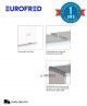 Congelador Horizontal Tapa Ciega Corredera VIC 150 CCS Eurofred