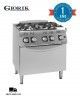 Cocina Gas 4 Fuegos y Horno Sobre ECG740F Giorik