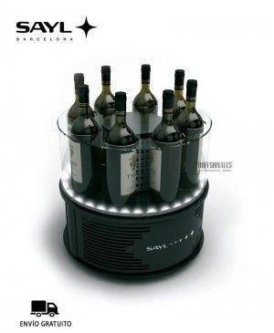 Botellero Refrigerado ALEGRIA ALL Sayl Luz LED