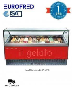 Vitrina Heladería NEW MILLENNIUM 24 SP / STD ISA