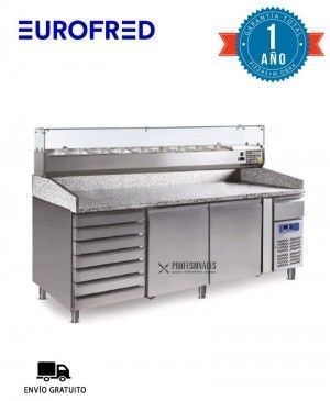 Bajomostrador PIZZERÍA ENSALADA PZ 2610 + VRX 2000/ 380 Cool Head Eurofred