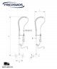 Grifo Ducha Sobremesa 463044 Fricosmos