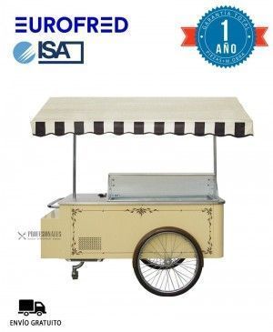 Carro Vitrina Helado Carretino Classic  ISA Eurofred