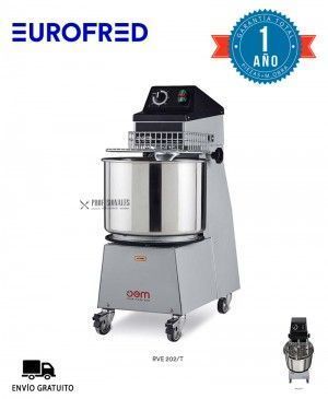 Amasadora Cuba Extraíble RVE 202/T OEM Eurofred